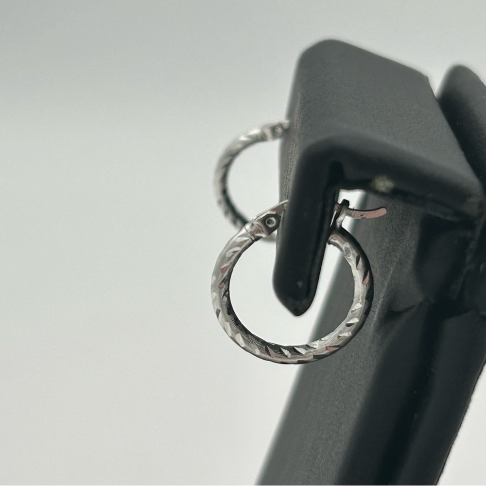 Sterling Silver Hoop Earrings